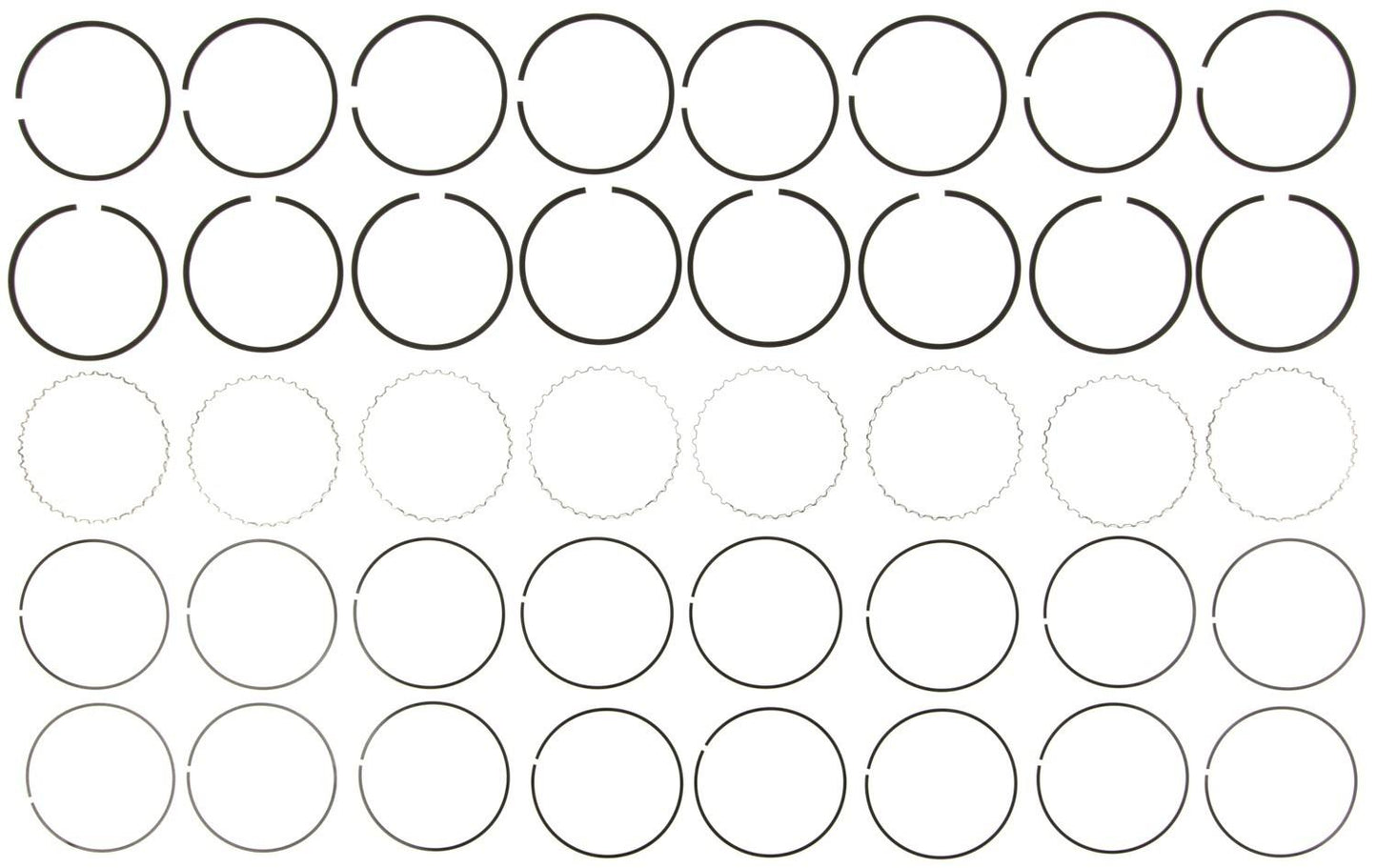 Mahle Rings GMC Pass 273 4.5L Eng 88-92 300 4.9L Eng 91-94 Moly Ring Set 41556.030