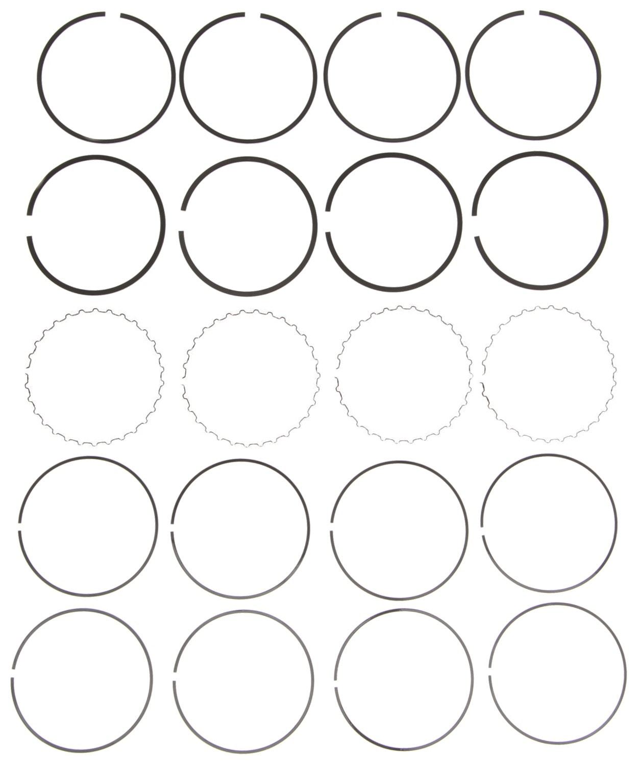 Mahle Rings Chevy GEO 98 1.6L in5in Eng 90-92 Chrome Ring Set 41557