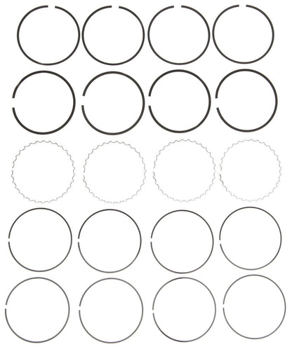Mahle Rings Chevy GEO 98 1.6L in5in Eng 90-92 Chrome Ring Set 41557