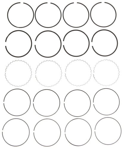 Mahle Rings Chevy GEO 98 1.6L in5in Eng 90-92 Chrome Ring Set 41557