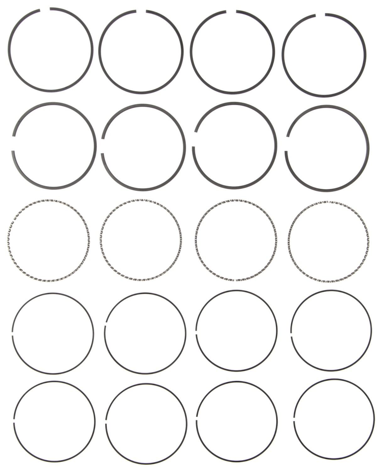 Mahle Rings Chevy GEO 98 1.6L in6inEng 89-92 Chrome Ring Set 41558CP