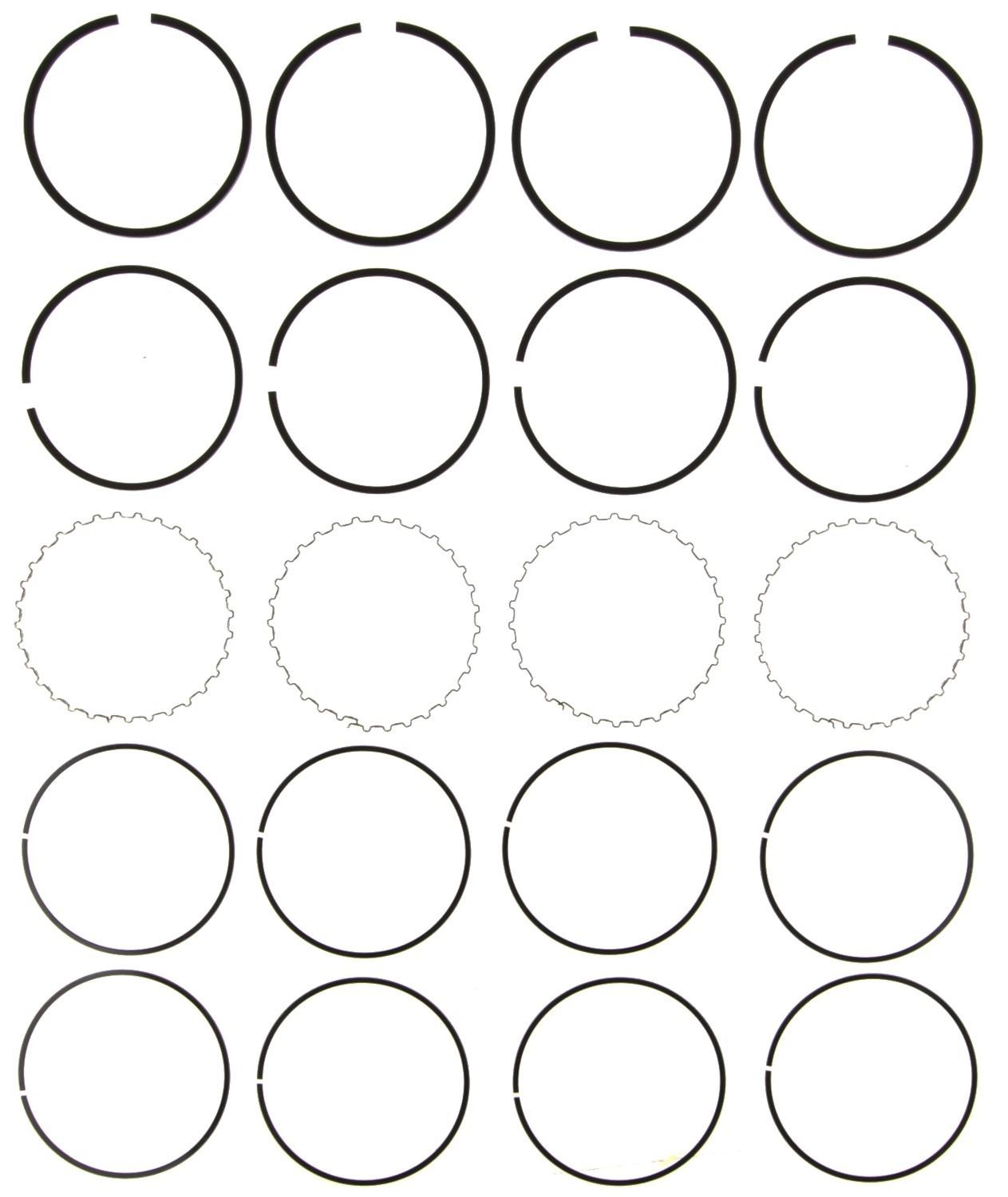 Mahle Rings Toyota 2164cc 5S-FE Eng 90-91 Chrome Ring Set 41585.020