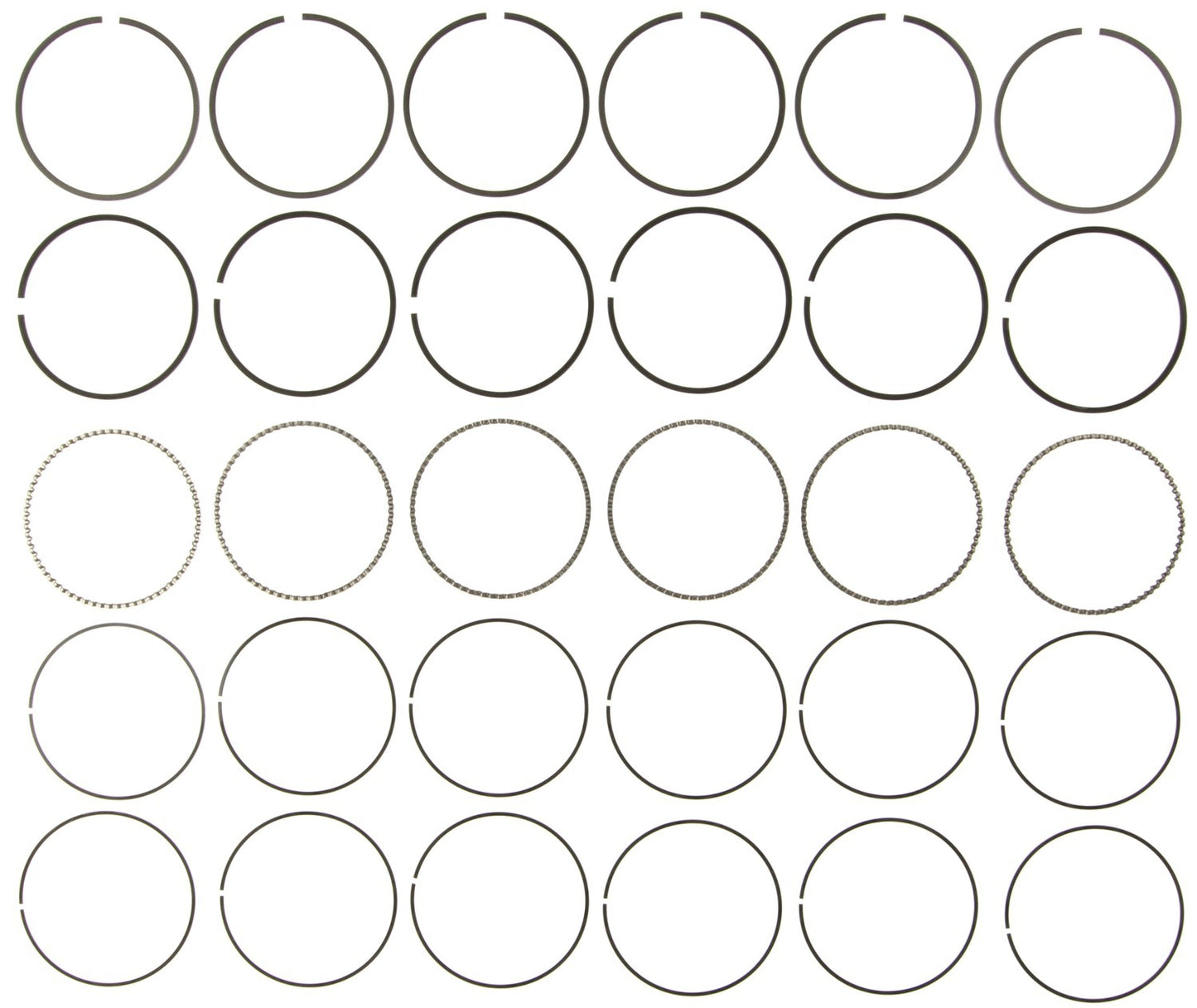 Mahle Rings Chrysler Pass 181 3.0L Eng 91-94 Mitsubishi 2972cc Eng 90-93 Chrome Ring Set 41600CP