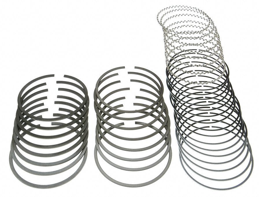 Mahle Rings GMC Pass 350 5.7L Eng 1990-94 Moly Ring Set 41616CP