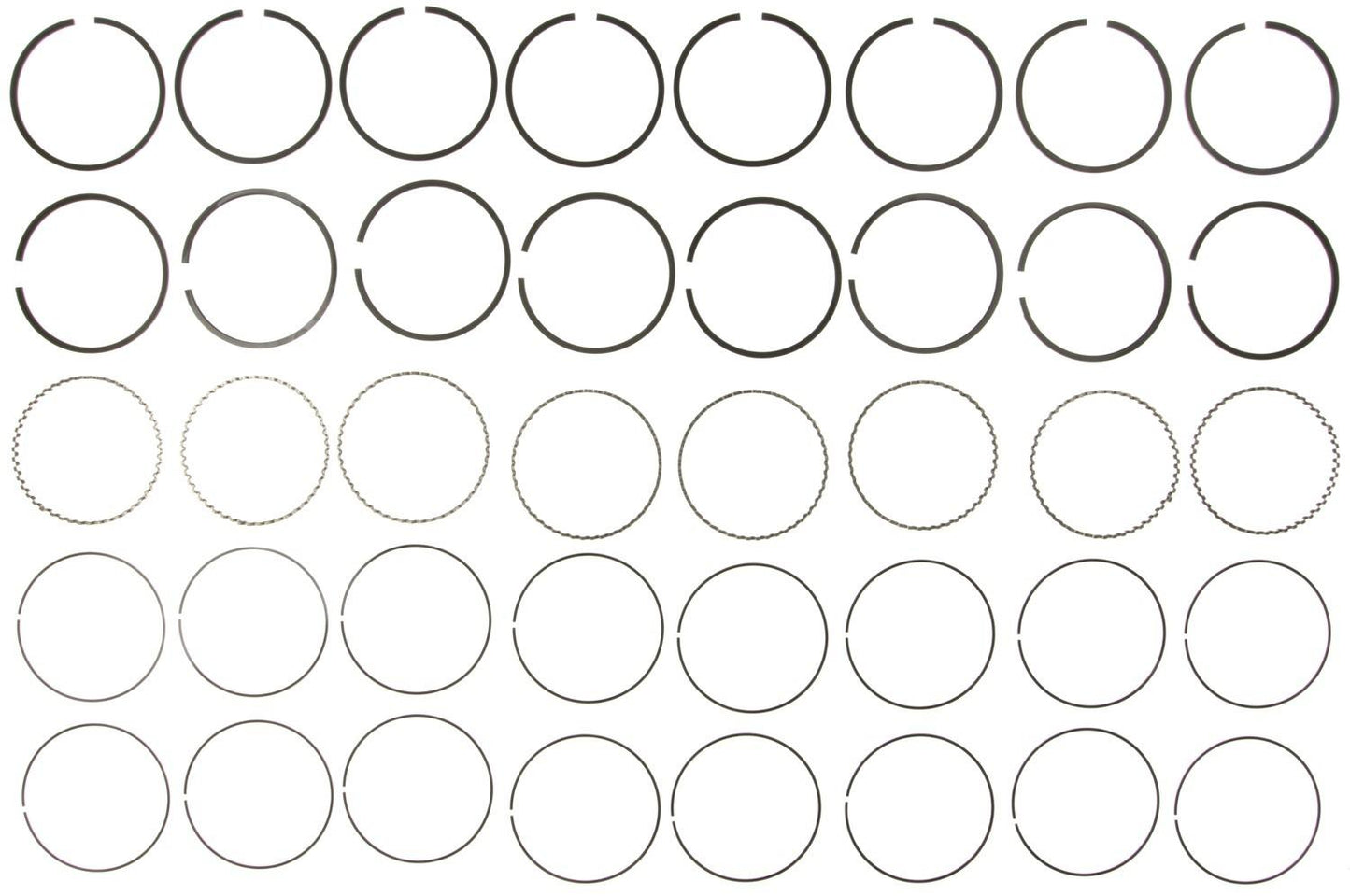 Mahle Rings GMC Trk 454 7.4L Eng 91-94 Moly Ring Set 41617.060