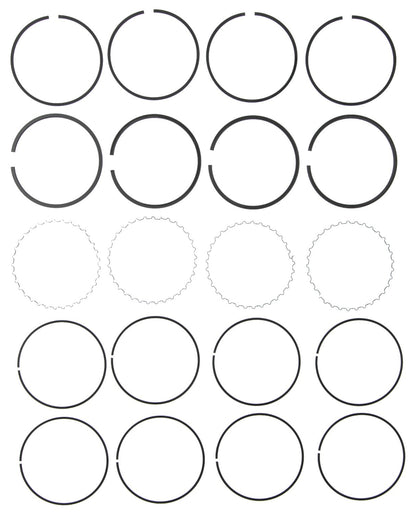 Mahle Rings Nissan 2389cc KA24E/KA24D Engs 89-93 Chrome Ring Set 41622CP