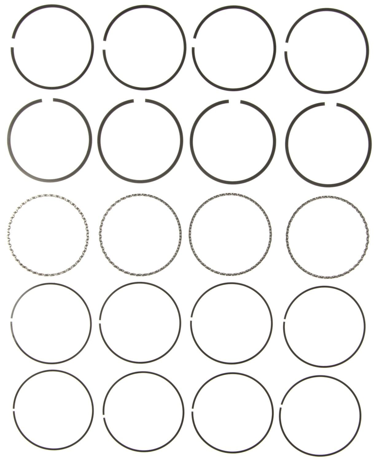 Mahle Rings Toyota 2164cc 5SFE Eng 92-94 Chrome Ring Set 41673