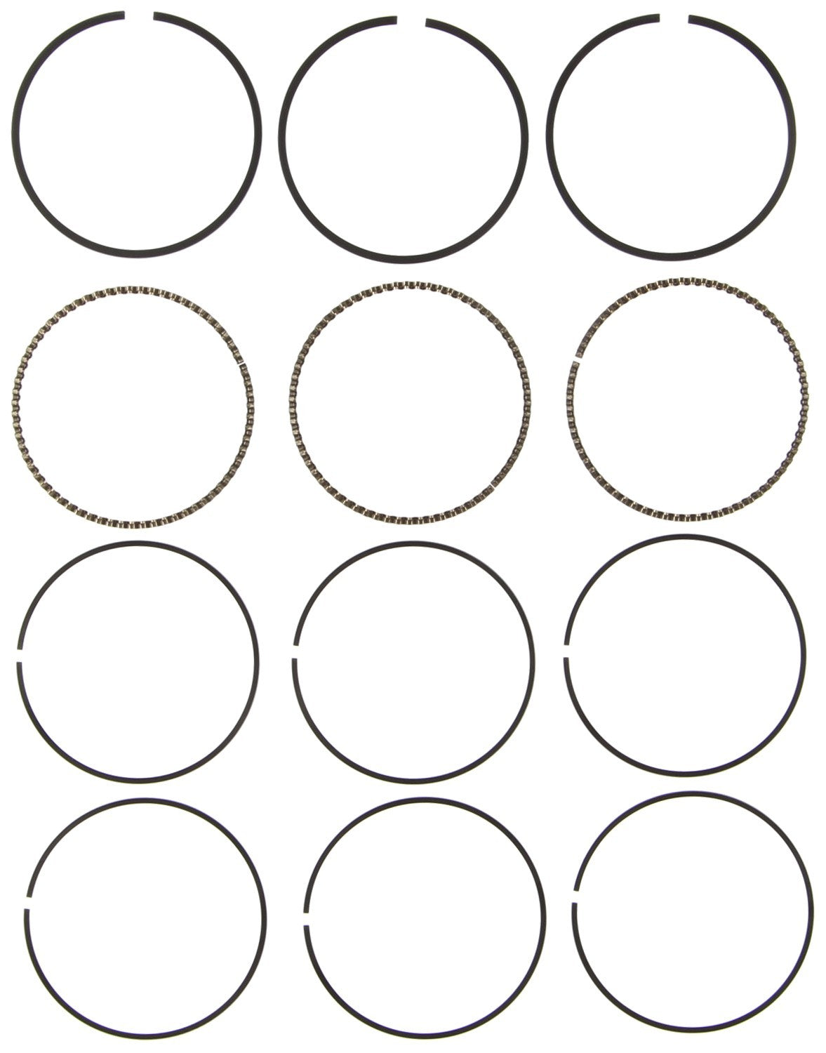 Mahle Rings GMC GEO 61 1.0L in6in Eng 89-94 Metro Chrome Ring Set 41675