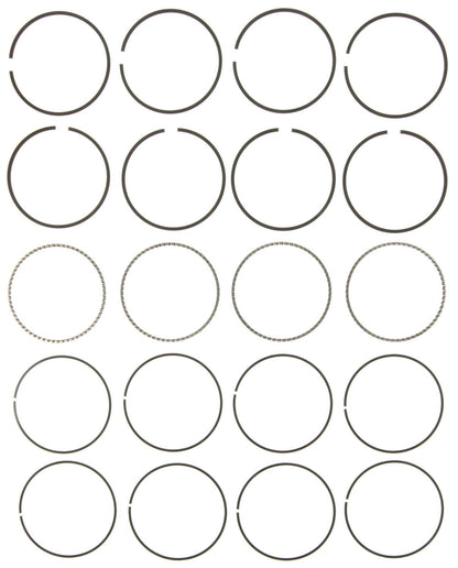Mahle Rings Chrysler 135 2.2L 16 Valve Turbo Eng 92-93 Moly Ring Set 41676