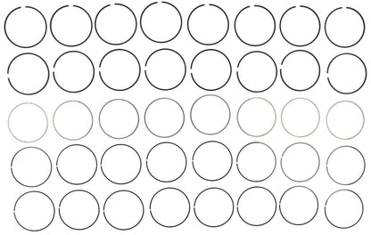 Mahle Rings GMC Pass 281 4.6L 9in Y DOHC Engs 1993-94 Moly Ring Set 41699