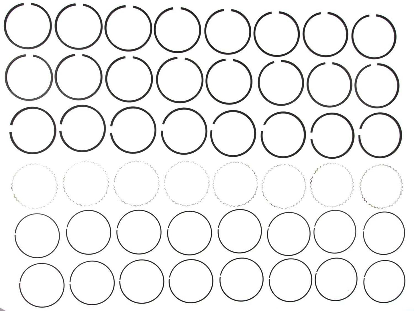Mahle Rings GMC Trk 366 6.0L Eng 1991-94 Moly Ring Set 41706