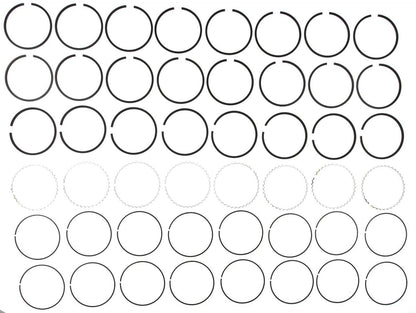 Mahle Rings GMC Trk 366 6.0L Eng 1991-94 Moly Ring Set 41706