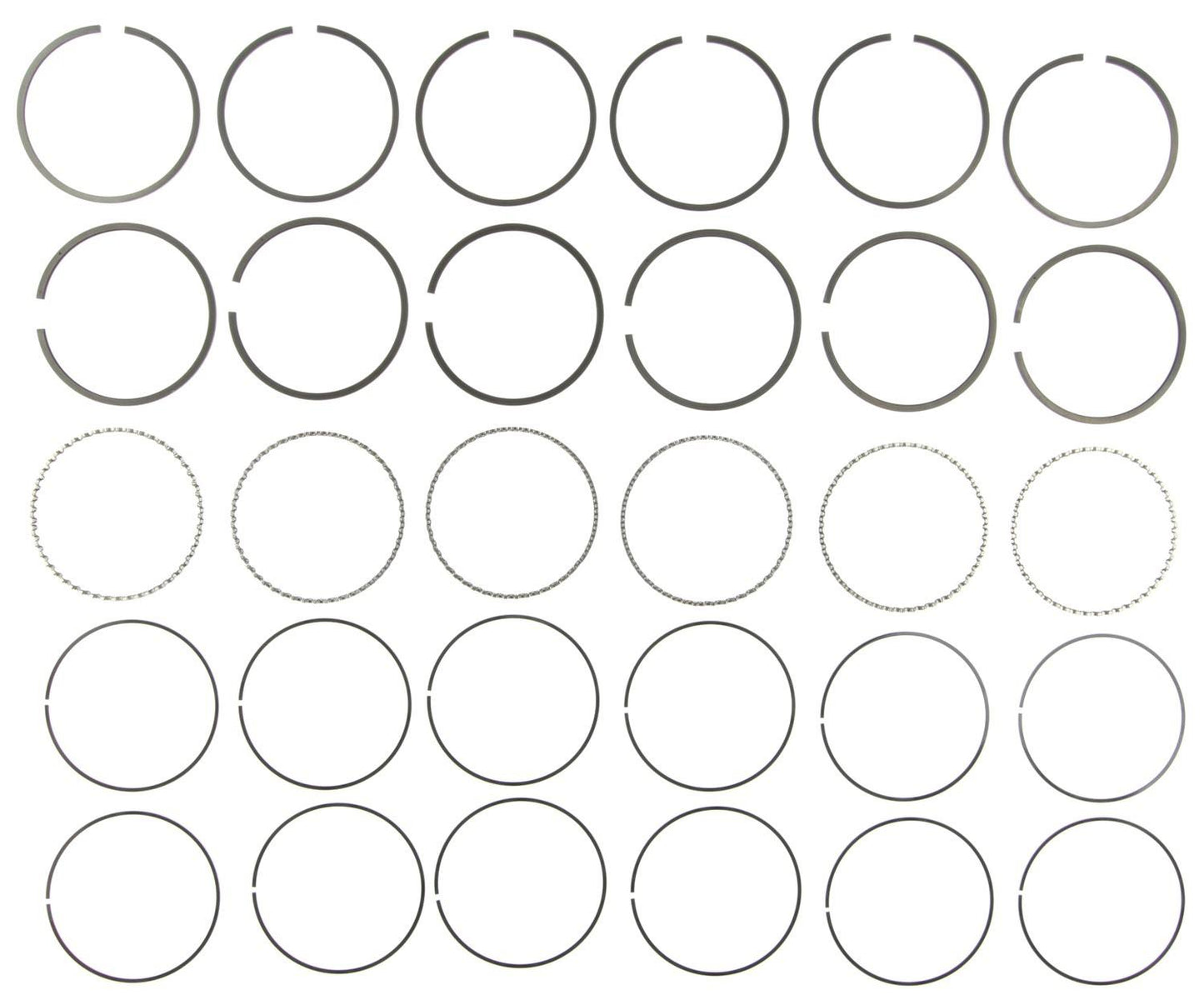 Mahle Rings Dodge Trk 238 3.9L Eng 1992-93 Moly Ring Set 41708