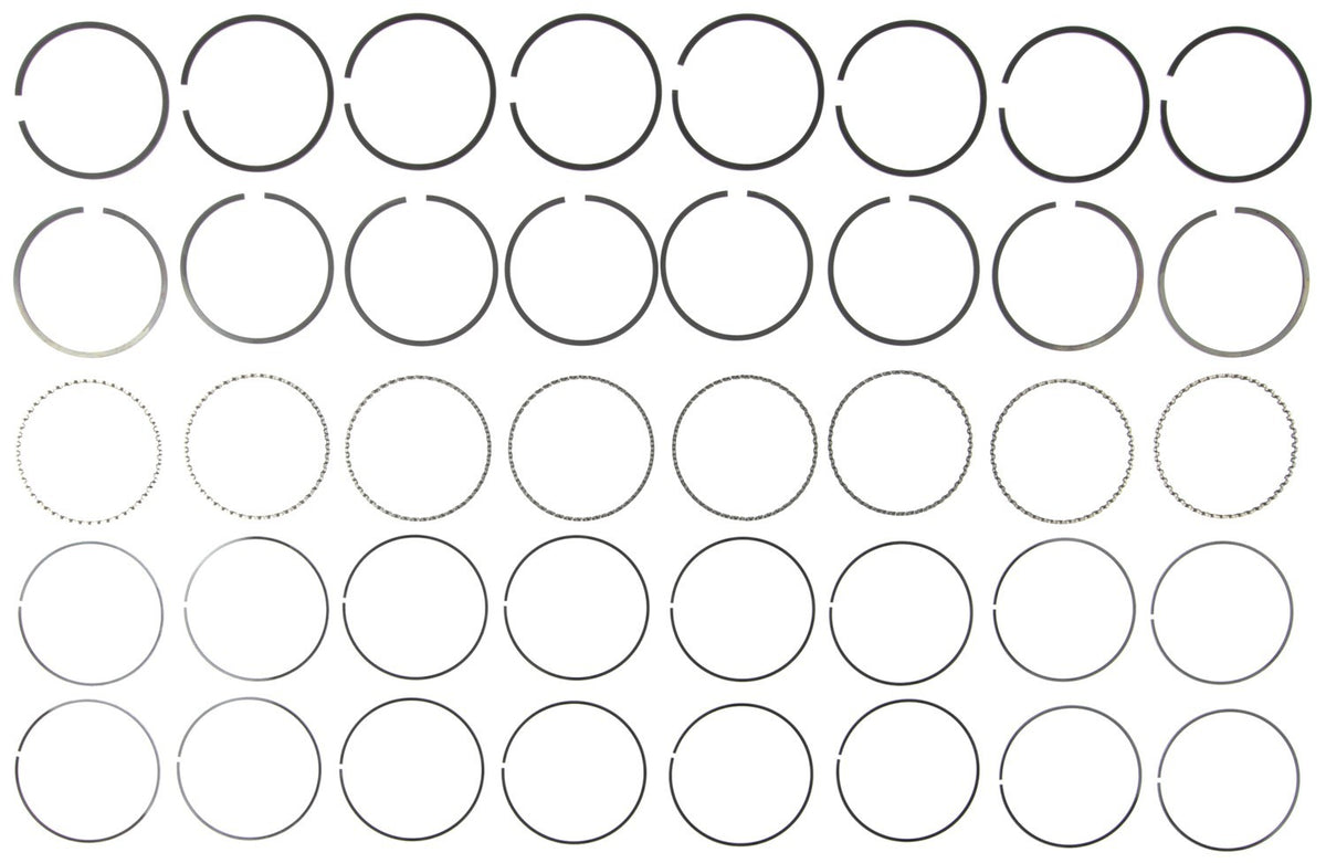 Mahle Rings Dodge Trk 318 5.2L Eng 1992-95 Jeep 318 5.2L Eng 1993-96 Moly Ring Set 41709CP