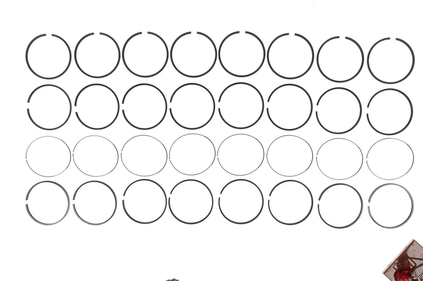 Mahle Rings GMC Trk 395 V8 Diesel Eng 1992-02 Moly Ring Set 41718.020