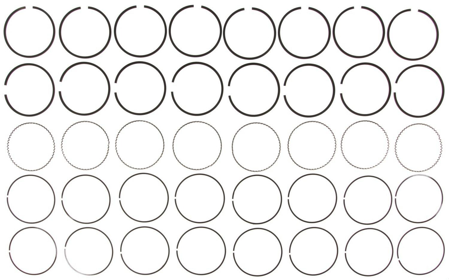 Mahle Rings Ford Trk 429 7.0L 460 7.5L 1992-95 Shallow Oil Groove Moly Ring Set 41751.060