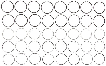Mahle Rings Ford Trk 429 7.0L 460 7.5L 1992-95 Shallow Oil Groove Moly Ring Set 41751