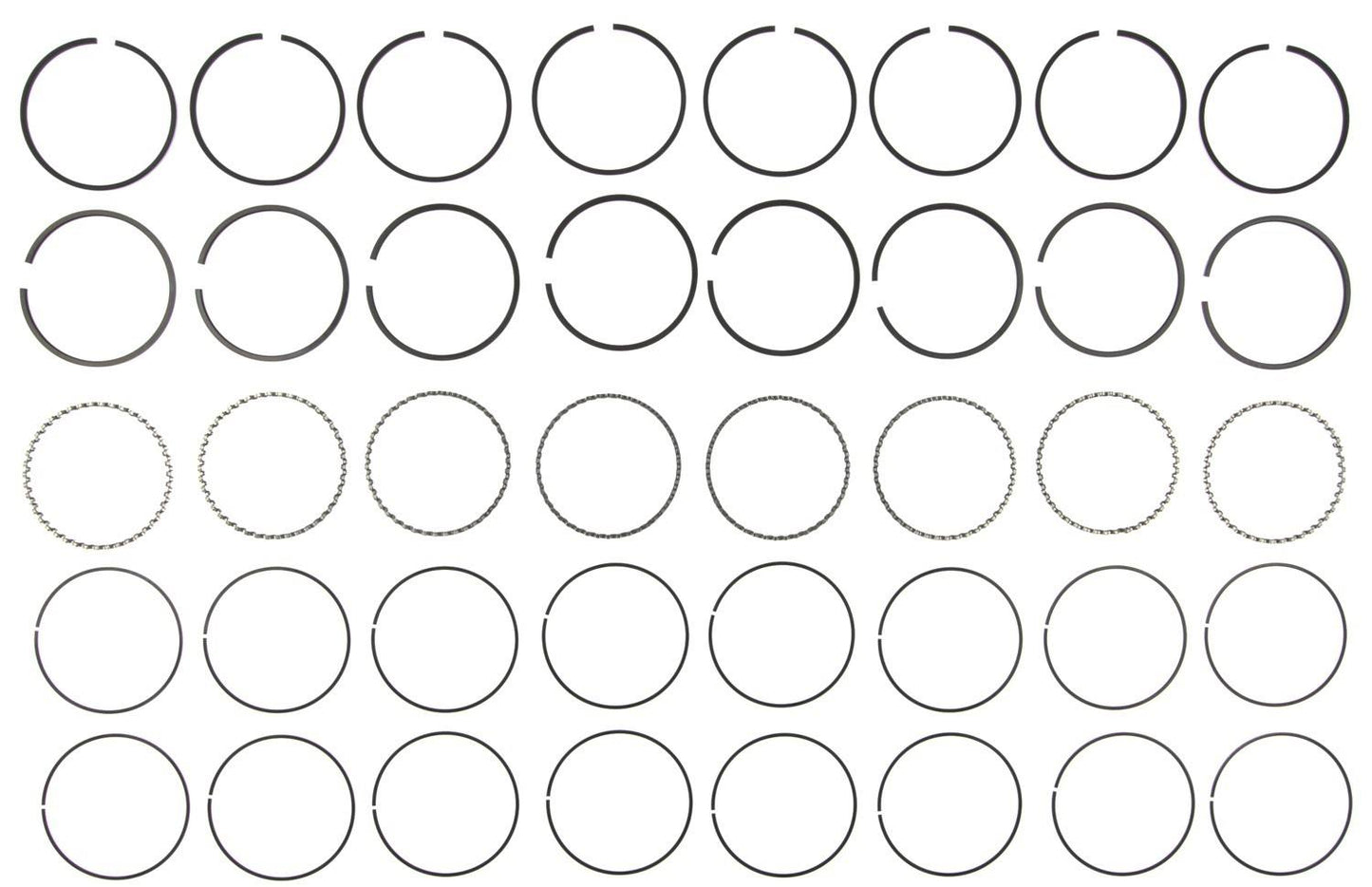 Mahle Rings GMC/Chevy Trk 305 5.0L 1993-98 Shallow oil ring groove Moly Ring Set 41752