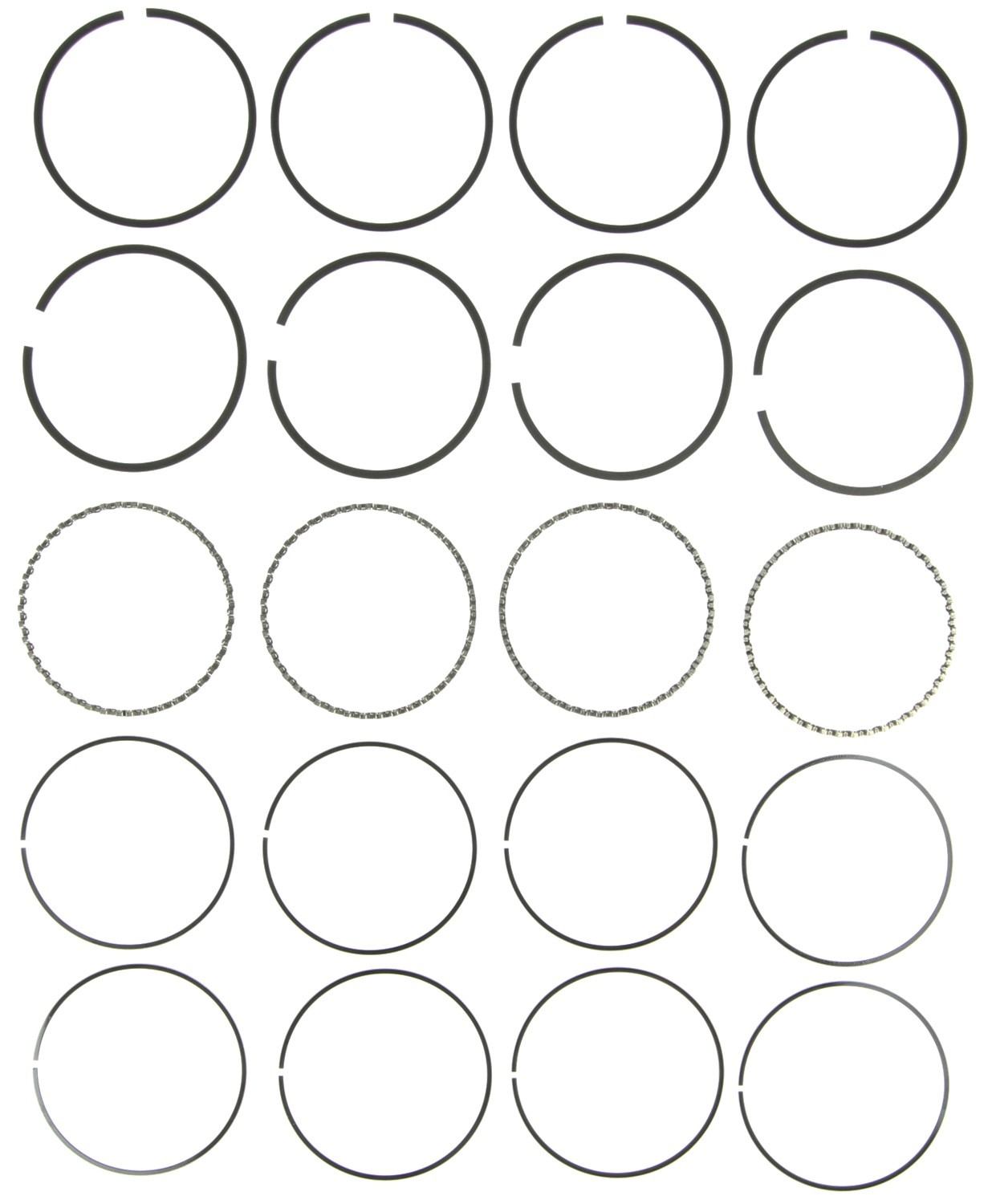Mahle Rings Mazda 1998cc 2184cc 83-93 Moly Ring Set 41783CP