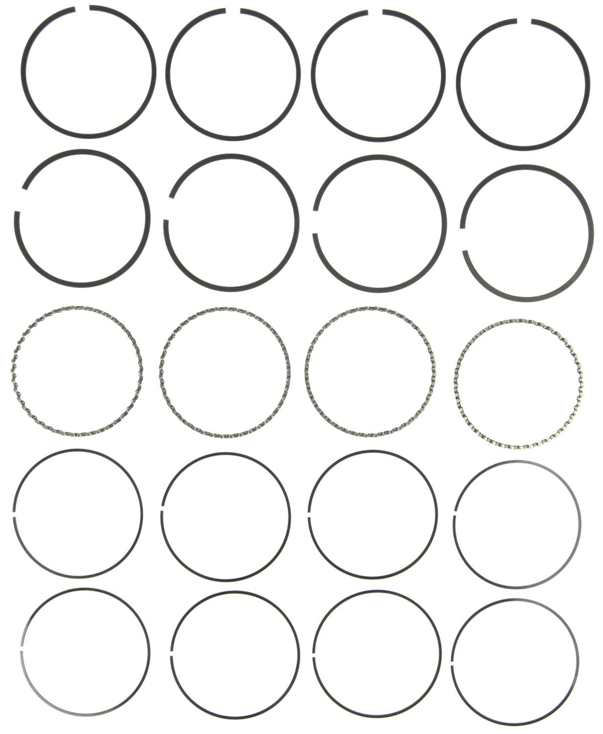 Mahle Rings Mazda 1998cc 2184cc 83-93 Moly Ring Set 41783CP