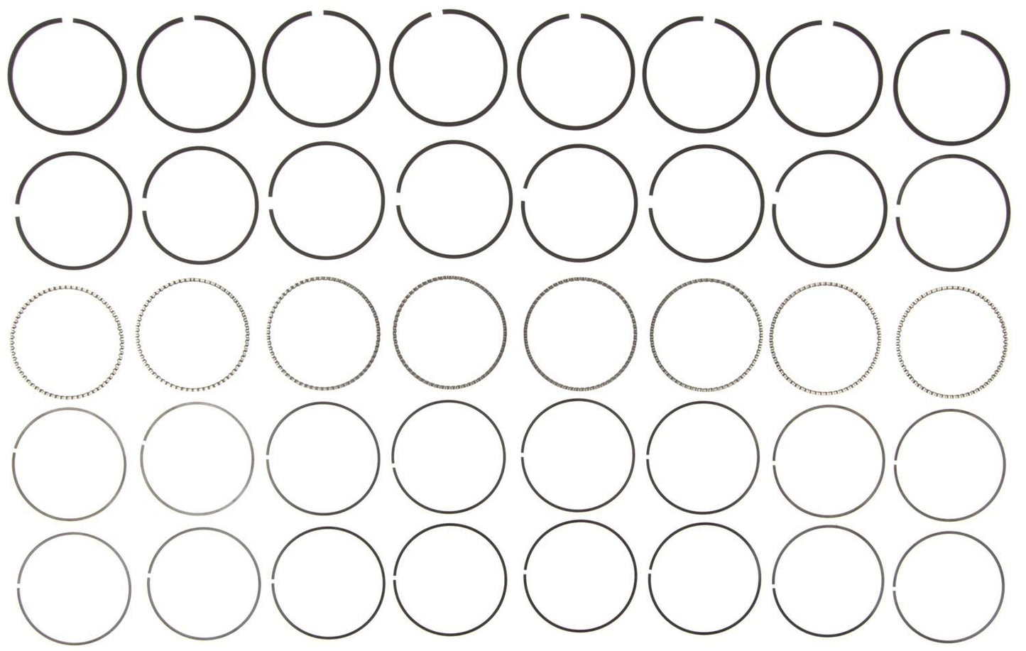 Mahle Rings Ford Pass 281 4.6L 4 Valve Eng 98-00 Ford Trk 281 4.6L 4 Valve Eng Moly Ring Set 41789.020