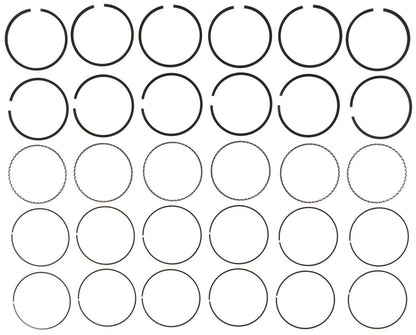 Mahle Rings Dodge Trk 238 3.9L Eng 1992-93 Chrome Ring Set 41844