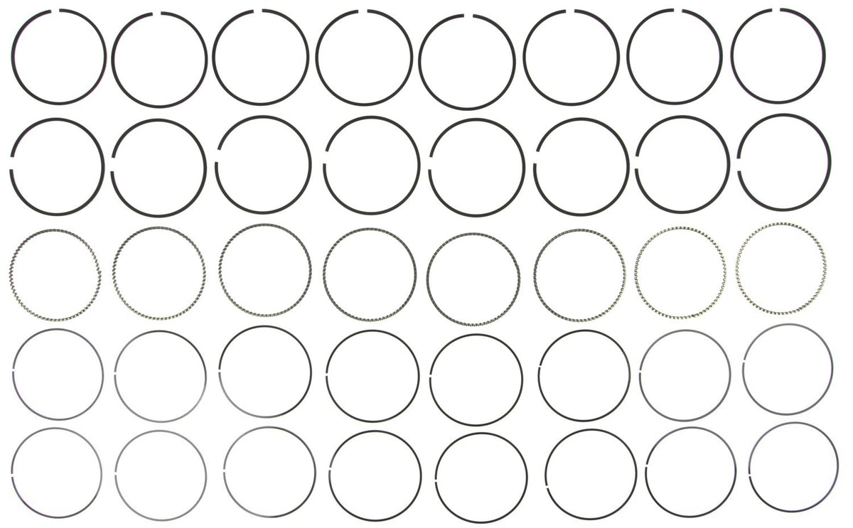 Mahle Rings GMC Trk 364 6.0L 1999 - 2009 Vin HNU Moly Ring Set 41858CP