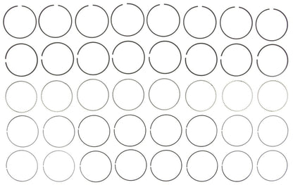Mahle Rings Cadillac 4.6L 8 Cyl Northstar System 1996-2002 Moly Ring Set 41862CP