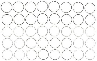 Mahle Rings Cadillac 4.6L 8 Cyl Northstar System 1996-2002 Moly Ring Set 41862CP