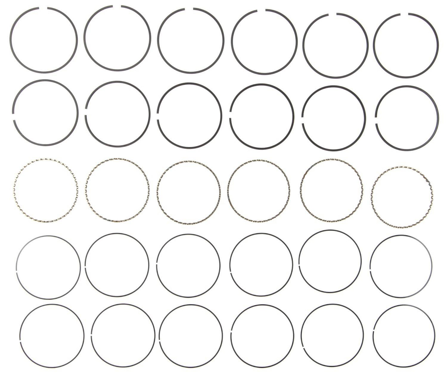 Mahle Rings GMC Trk 3.4L 1996-2002 VIN Code E Moly Ring Set 41864CP.020