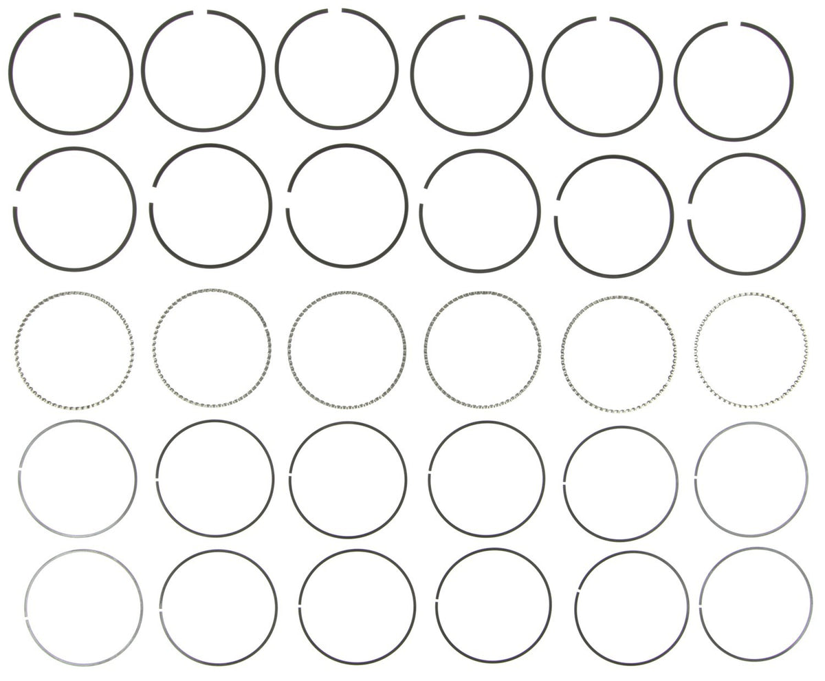 Mahle Rings GMC Pass 3.1L 6 Cyl Eng 1996-2002 VIN Code M & J Moly Ring Set 41865CP
