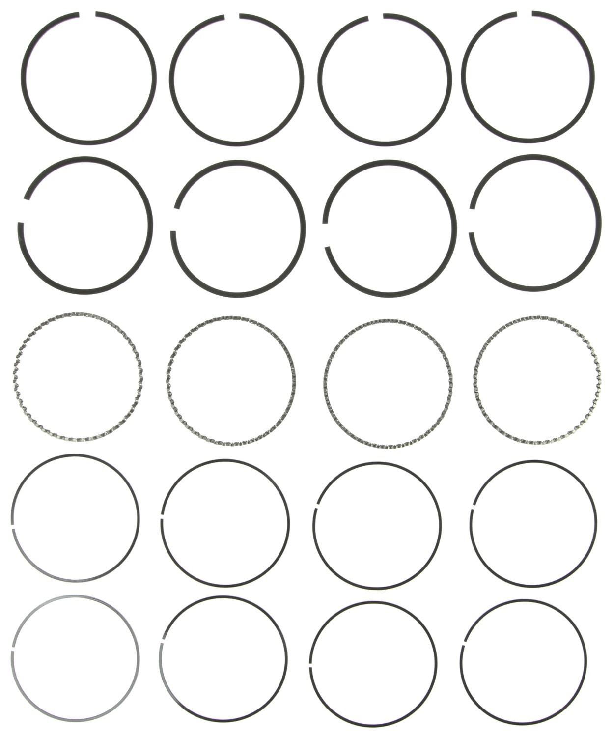 Mahle Rings Jeep 2.5L 150 L4 Eng VIN Code P 1996-2002 Dodge Trk 2.5L 150 L4 Moly Ring Set 41869CP