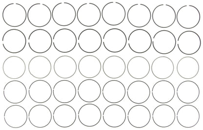 Mahle Rings General Motors 4.0L 8 Cyl Olds Aurora Sleeved Eng 1995-1999 Vin C Moly Ring Set 41875CP