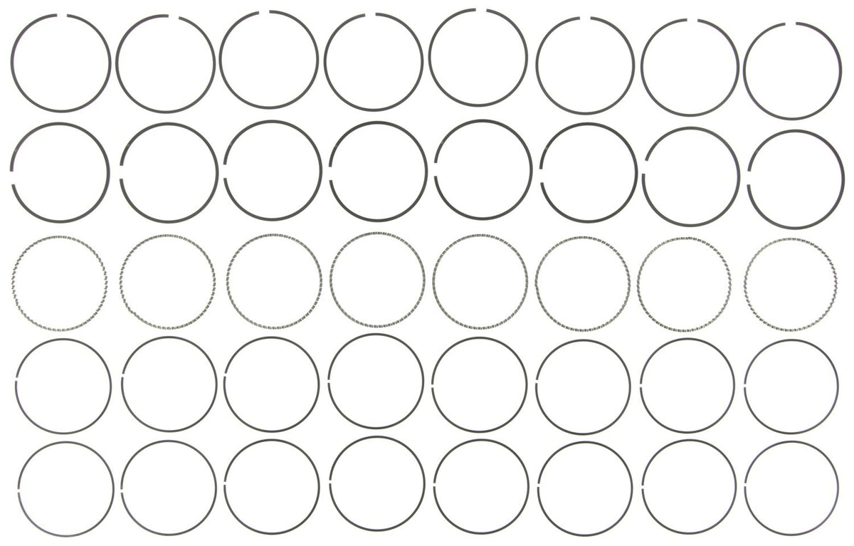 Mahle Rings General Motors 4.0L 8 Cyl Olds Aurora Sleeved Eng 1995-1999 Vin C Moly Ring Set 41875CP