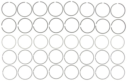 Mahle Rings General Motors 4.0L 8 Cyl Olds Aurora Sleeved Eng 1995-1999 Vin C Moly Ring Set 41875CP