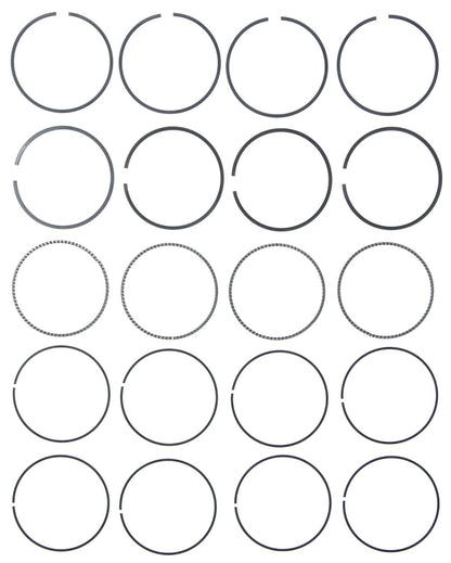 Mahle Rings GM Pass 2.2L Ecotec 4 Cyl 2000-2008 2.0L Vin P 2004 - 2007 Moly Ring Set 41897CP