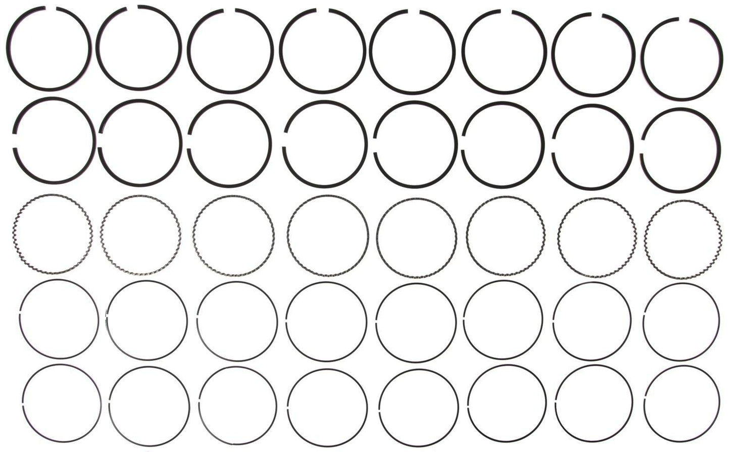 Mahle Rings GM Truck 8.1L V8 2001-2004 Moly Ring Set 41902CP.020