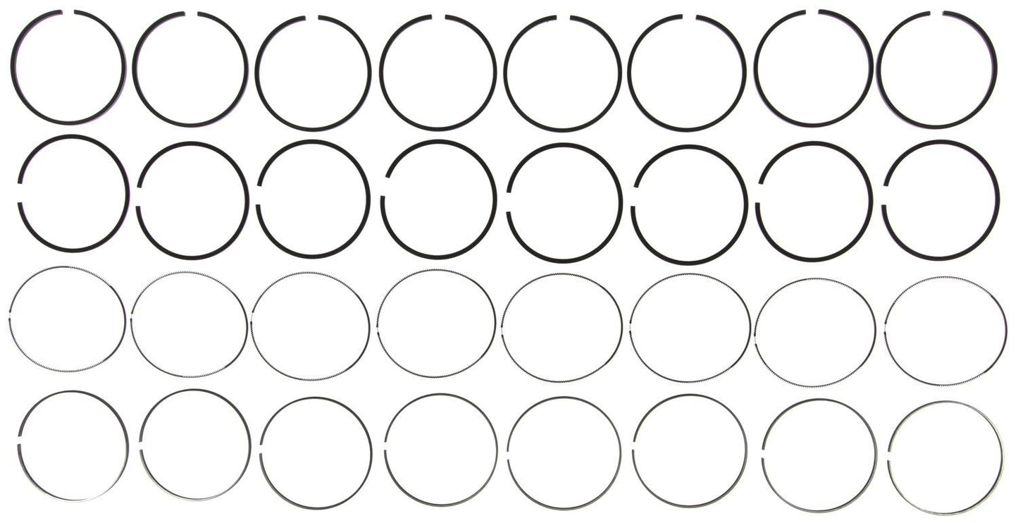 Mahle Rings GMC Trk 6.6L 403 CID Duramax Turbo Diesel 2001-2003 VIN 1 Moly Ring Set 41909.040