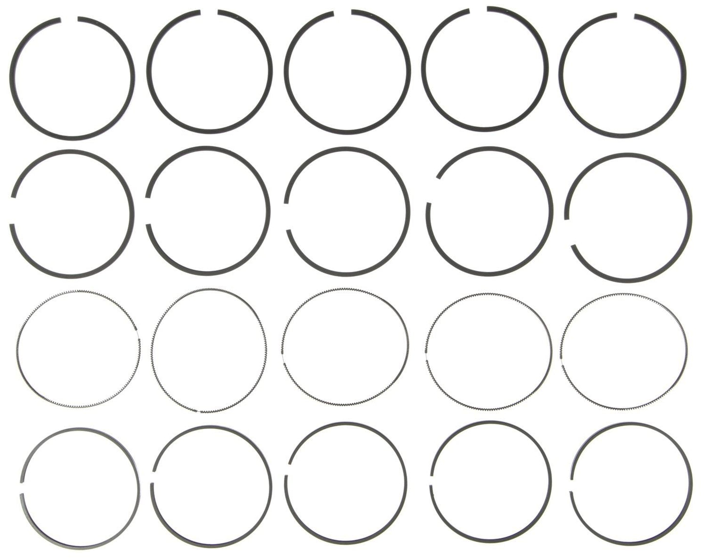 Mahle Rings Dodge Trk & M-Benz Trk 2.7L 5 Cyl Turbo Diesel Sprinter 2003-2005 Chrome Ring Set 41932.010
