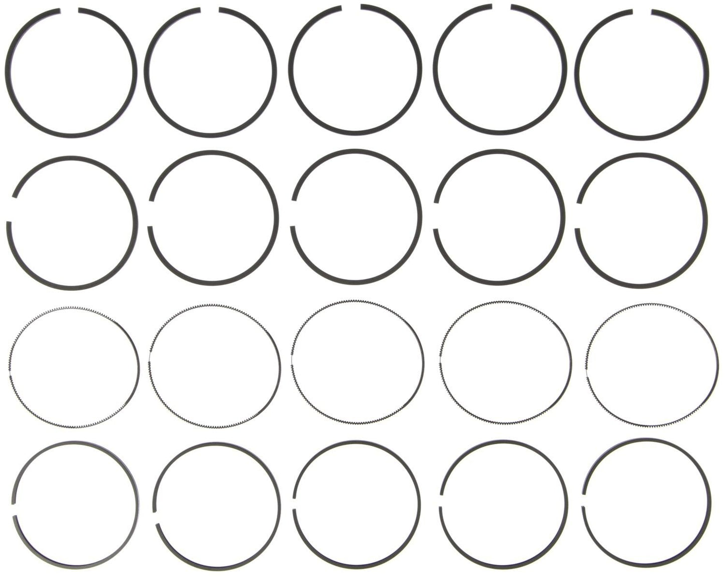Mahle Rings Dodge Trk & M-Benz Trk 2.7L 5 Cyl Turbo Diesel Sprinter 2003-2005 Chrome Ring Set 41932.030