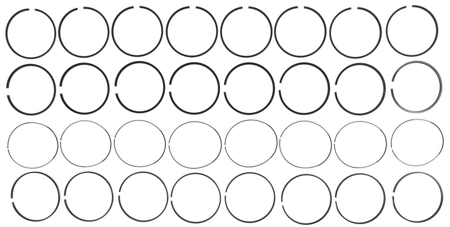 Mahle Rings Ford Trk 6.0L 363 CID Powerstroke Turbo Diesel 2003-2004 Moly Ring Set 41940.030