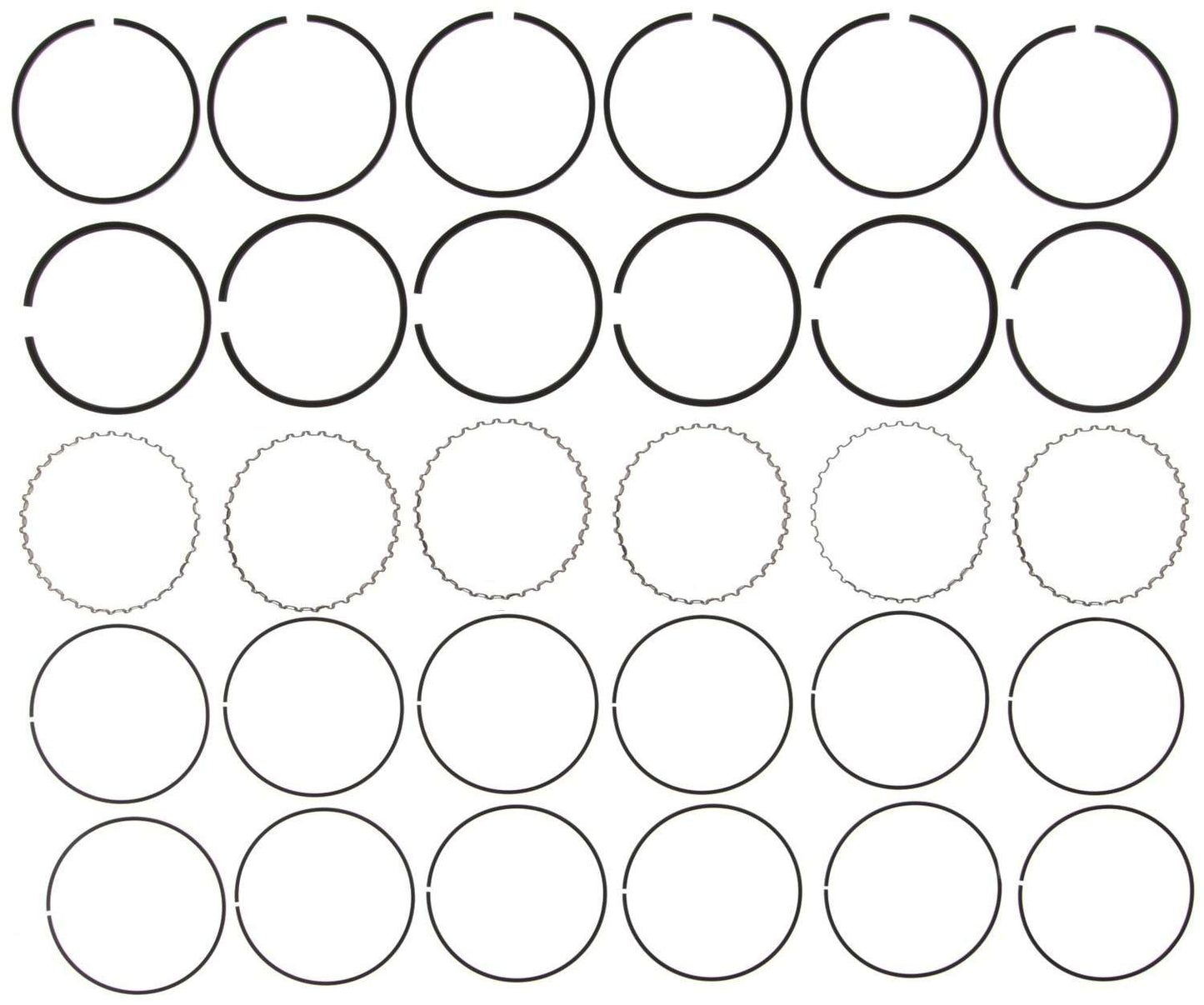 Mahle Rings Toyota 3.4L 5VZFE DOHC V6 1995 - 2003 Mahle Set 2C4911040 Chrome Ring Set 42001CP.040