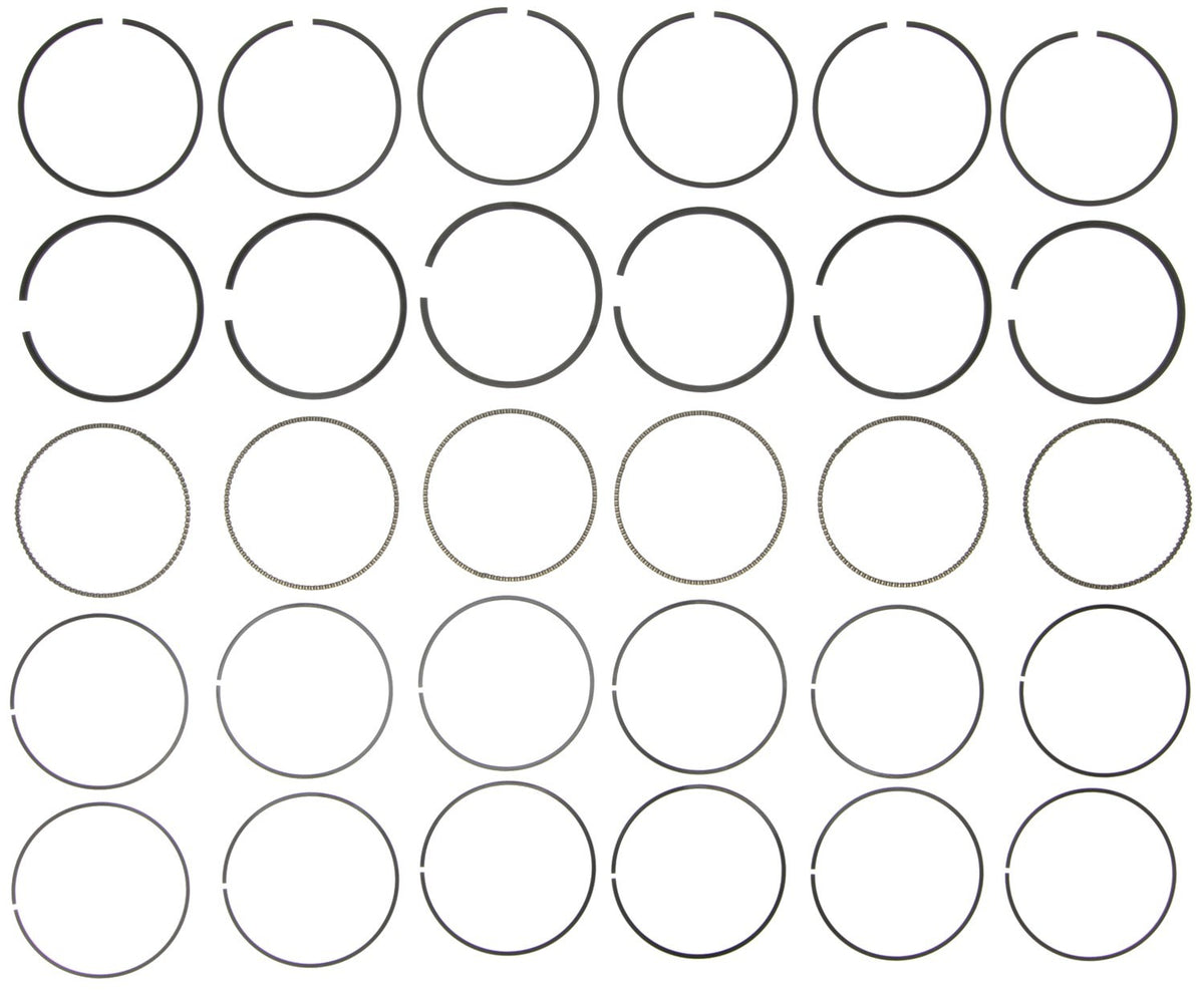 Mahle Rings GM 3.5L V6 1999 - 2003 Mahle 59986N25MM Arura / Intrigue Chrome Ring Set 42033CP.010