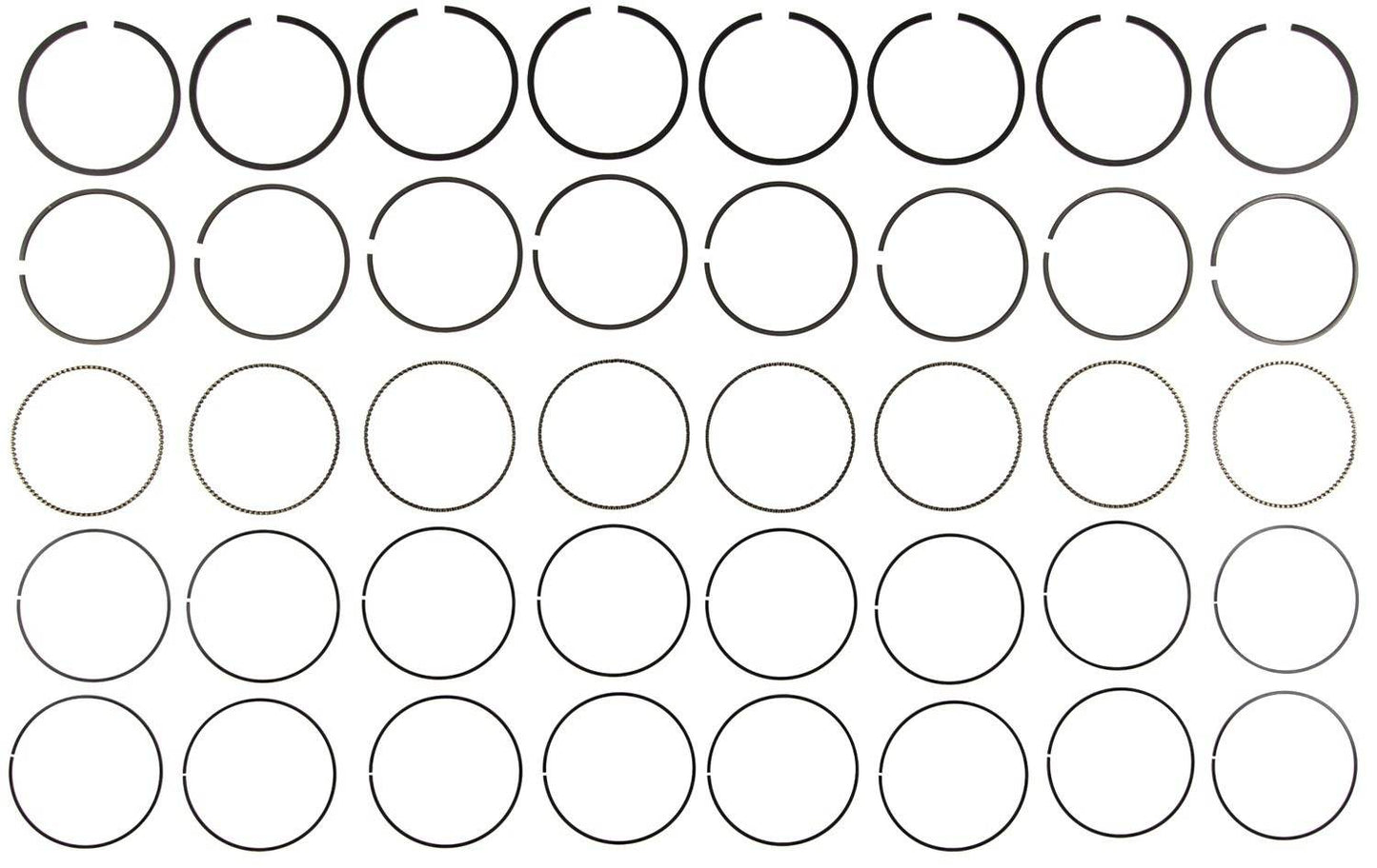 Mahle Rings Ford 3.9L 2000 - 2004 Was Mahle 01521N004 Chrome Ring Set 42047CP.004