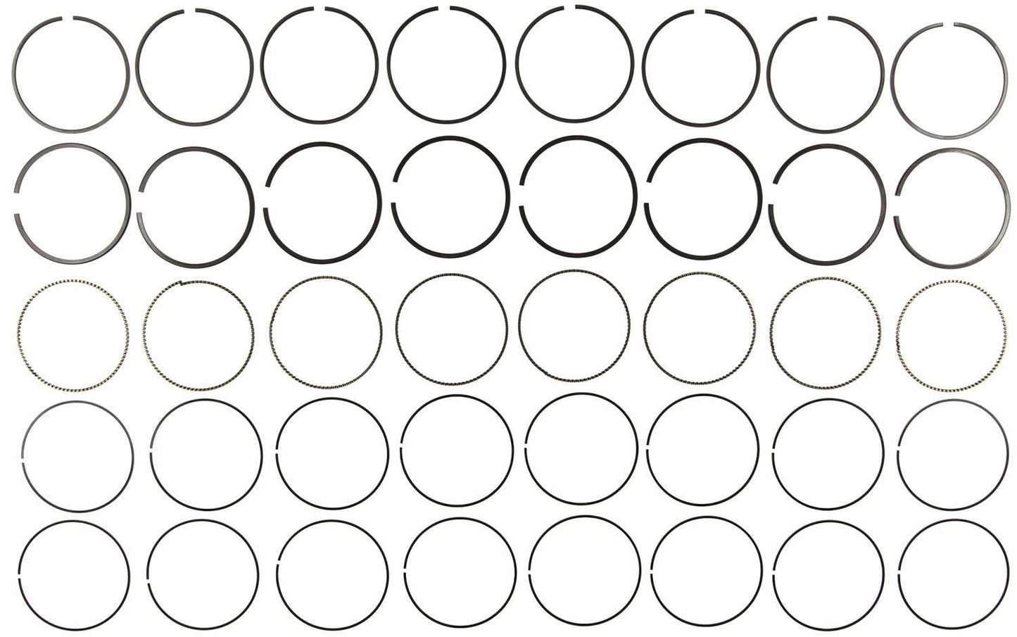 Mahle Rings Ford 3.9L 2000 - 2004 Was Mahle 01521N030 Chrome Ring Set 42047CP.030