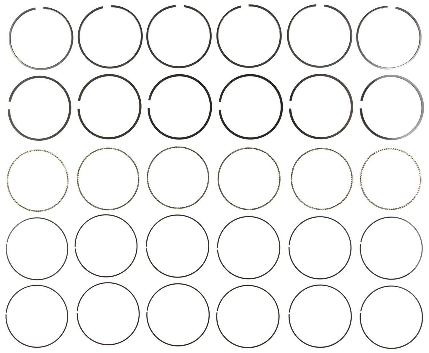 Mahle Rings GM 3.6L LLT Direct Injection DOHC 24 Valve 2008-2011 Cadillac / Camaro Plain Ring Set 42076CP.020