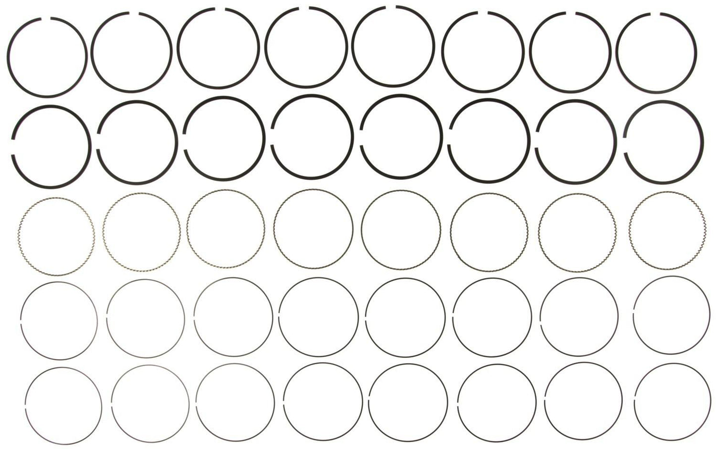 Mahle Rings Dodge / Chrysler 6.1L Hemi 8 Cyl 2005-2009 M8671KM Moly Ring Set 42089CP