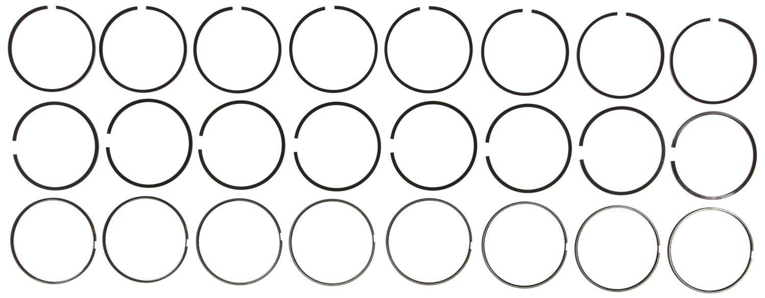 Mahle Rings Ford / Navistar 6.4L Direct Injection Turbo Diesel 2006-2010 Powerstroke Moly Ring Set 42097.010