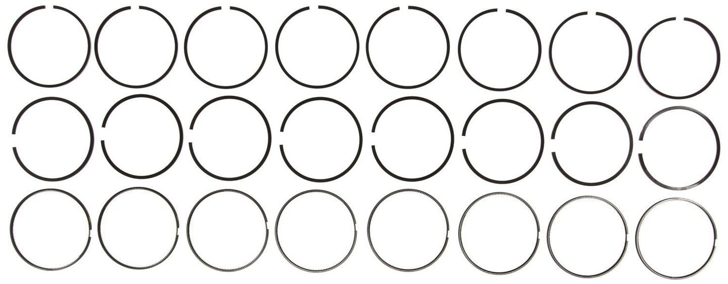 Mahle Rings Ford / Navistar 6.4L Direct Injection Turbo Diesel 2006-2010 Powerstroke Moly Ring Set 42097