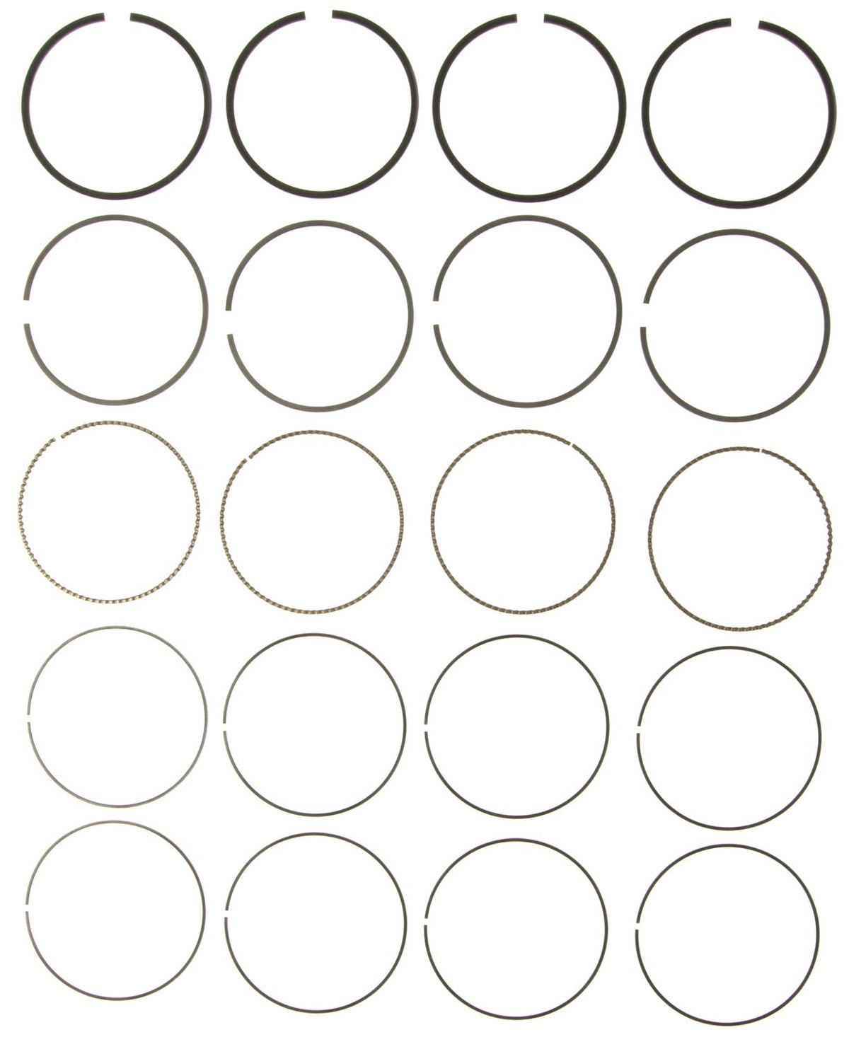Mahle Rings GM 2.4L LE5 I4 2004 - 2007 DOHC Moly Ring Set 42100CP.020